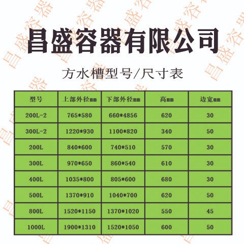 丹東塑料容器丹東漁需用品 無(wú)蓋水槽