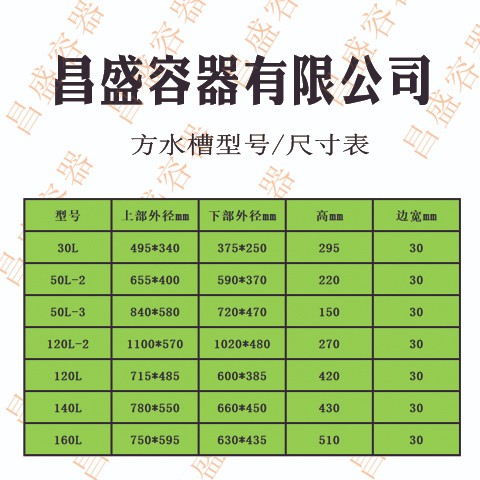 丹東塑料容器丹東漁需用品 無蓋水槽